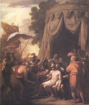 Benjamin West The Death of Epaminondas (mk25) Sweden oil painting art